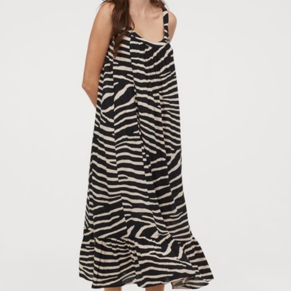 HM Flounced Long Dress